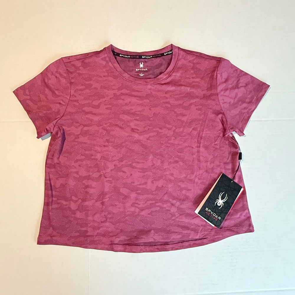 Spyder Active Camo Cropped Top